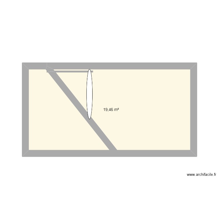escalier garage. Plan de 0 pièce et 0 m2