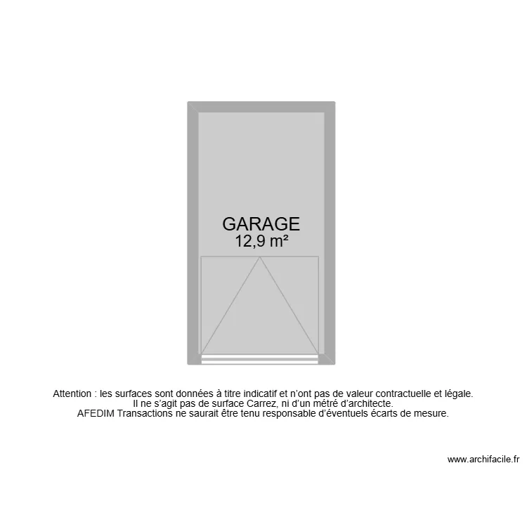 BI 32993. Plan de 13  et 83 m²