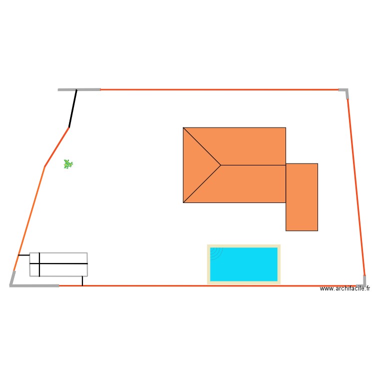 garage rigarda 2. Plan de 1 pièce et 14 m2