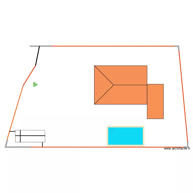 garage rigarda 2. Plan de 1 pièce et 14 m²