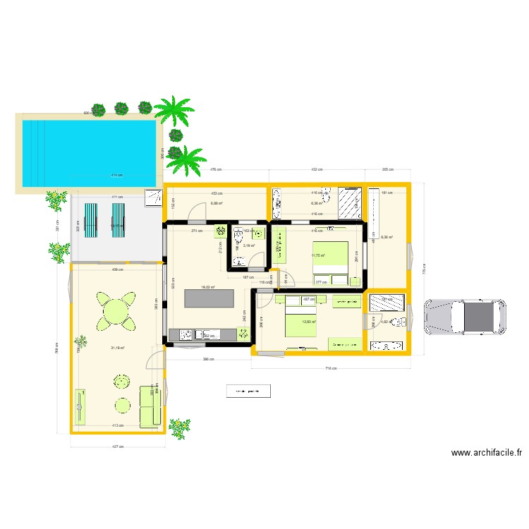 Martine Ott plan 2 cuisine int. Plan de 10 pièces et 118 m2