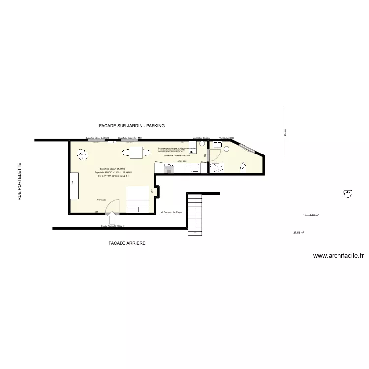 portelette huy . Plan de 