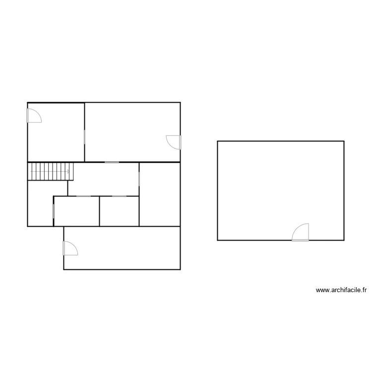 Maison Elsa. Plan de 9 et 47 m² Maison Elsa. Plan de 9 et 47 m²