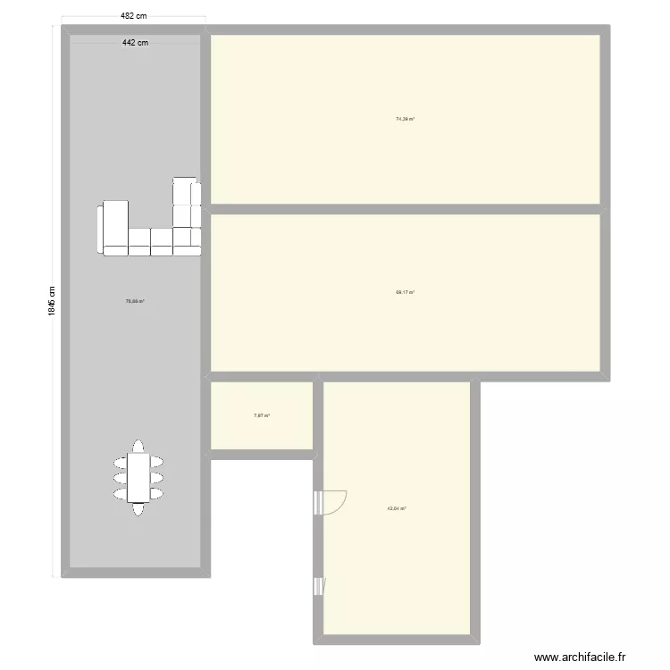 maison 1. Plan de 