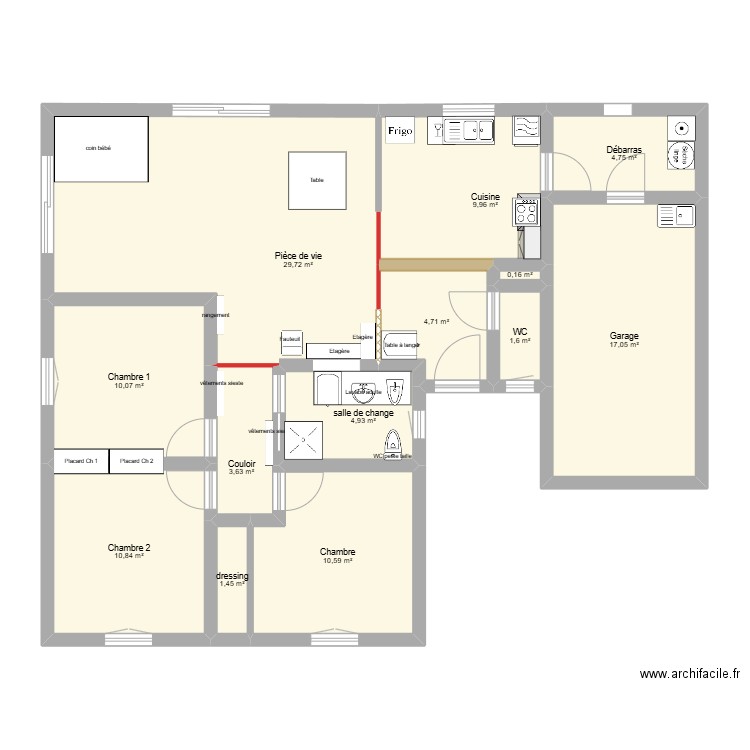 Ptits bambous. Plan de 0 pièce et 0 m2