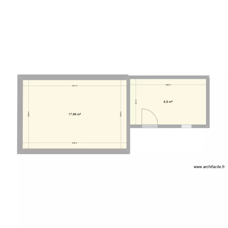 annexe hifi. Plan de 2 et 27 m² annexe hifi. Plan de 2 et 27 m²