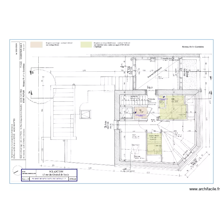 PLAN EU ETAGE 2. Plan de 