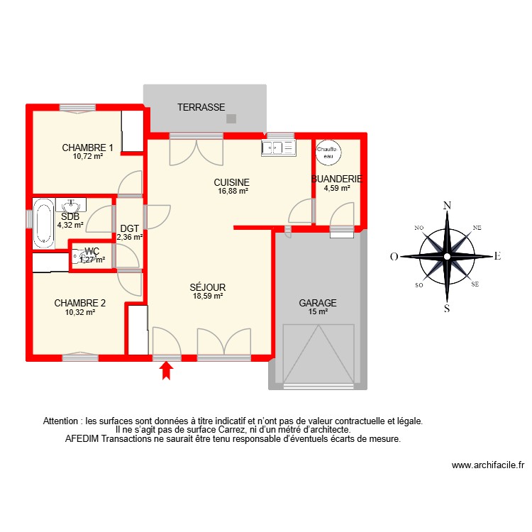 BI 28545. Plan de 0 pièce et 0 m2