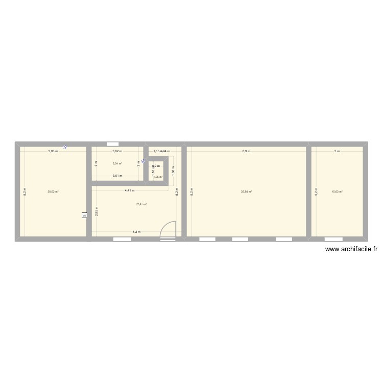 Electricit&eacute; Maison. Plan de 0 pièce et 0 m2