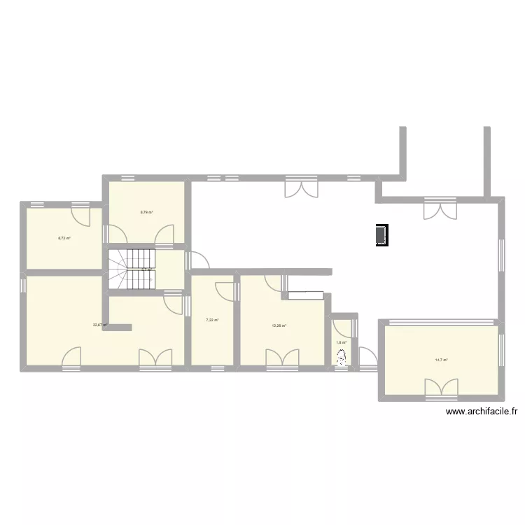 Maison VO. Plan de 8 et 82 m² Maison VO. Plan de 8 et 82 m²
