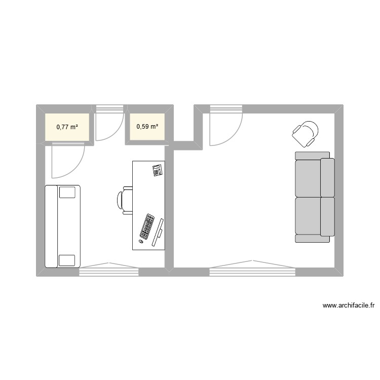 Ginguené. Plan de 0 pièce et 0 m2