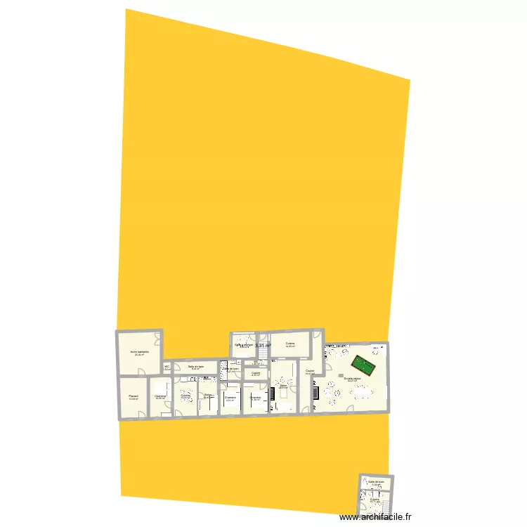 veaugues. Plan de 