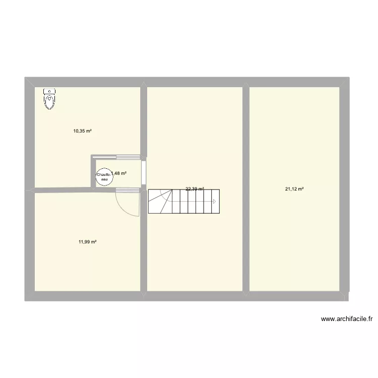 PLAN PIERRE ETAGE. Plan de 