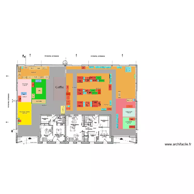 Sim 4 bis. Plan de Sim 4 bis. Plan de
