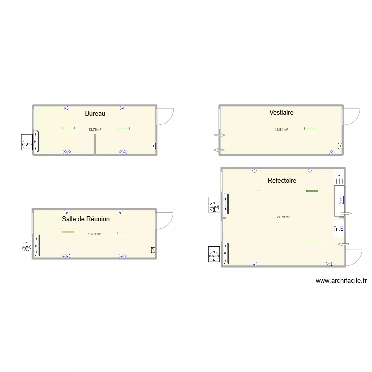 FMA Modules Pignon. Plan de 