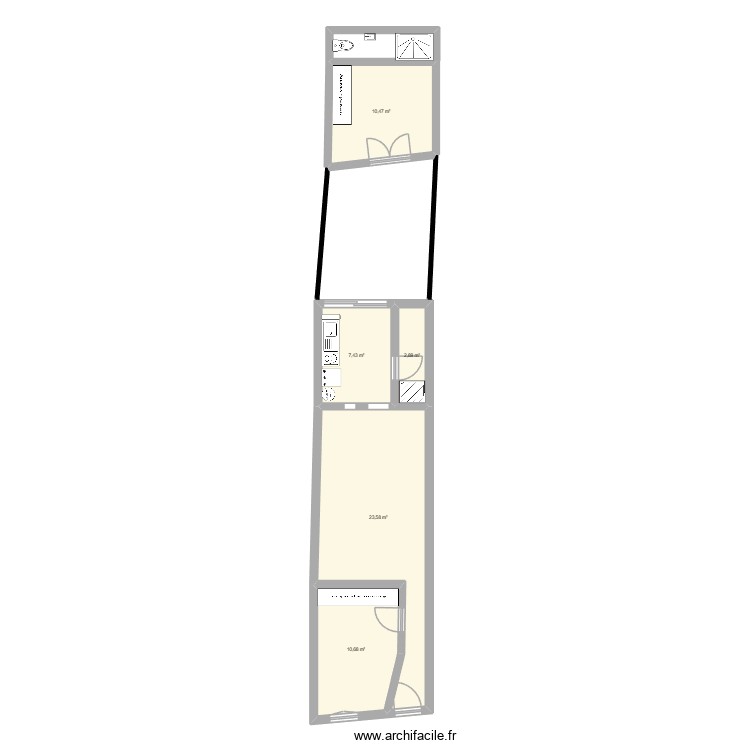 MERIGNAC. Plan de 0 pièce et 0 m2 MERIGNAC. Plan de 0 pièce et 0 m2