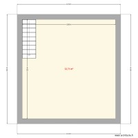 Pool house - étage 1 chb - avec étage - sans toiture - solution 3