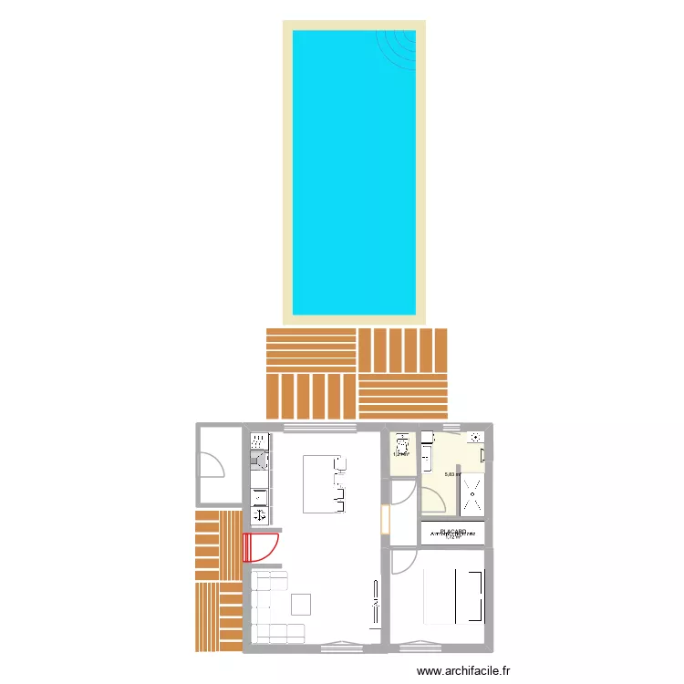 ANNEXE. Plan de 3  et 9 m²