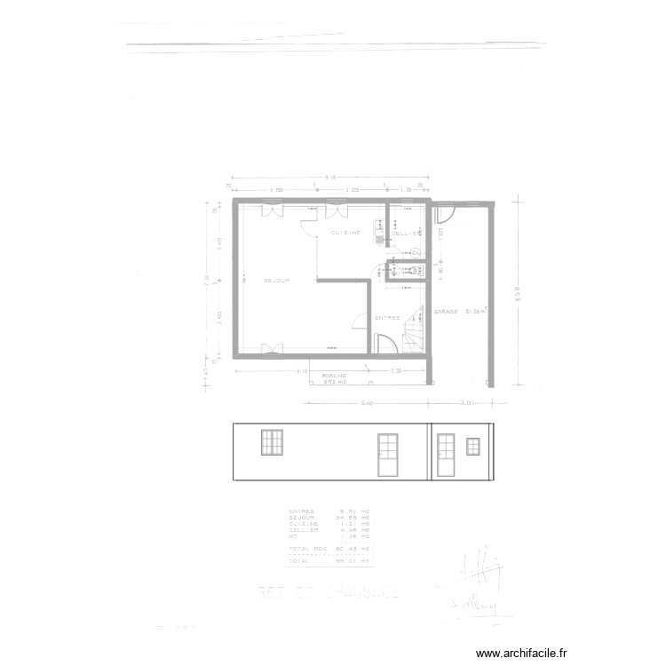 Saussay 2. Plan de 0 pièce et 0 m2 Saussay 2. Plan de 0 pièce et 0 m2