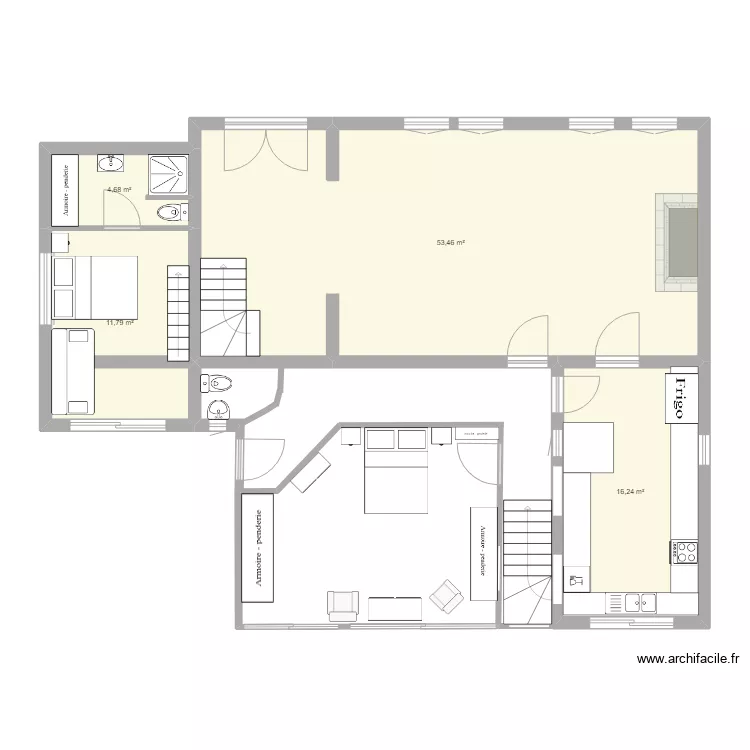 plan rdc ANET. Plan de 