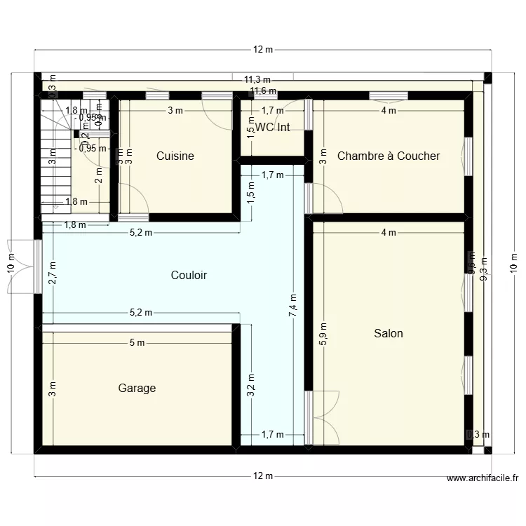 plan 12 * 10  tel 46 88 89 15. Plan de 