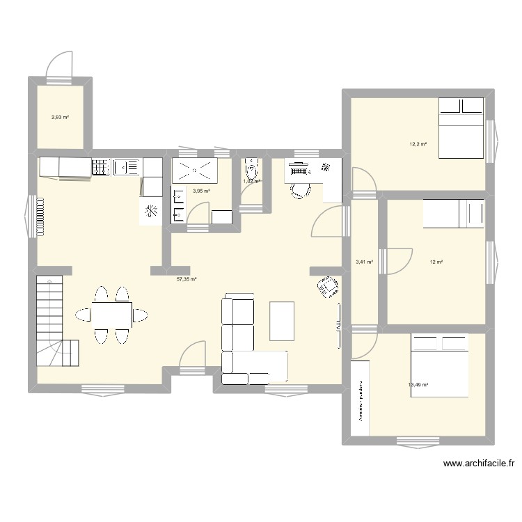 maison Folgoet. Plan de 0 pièce et 0 m2 maison Folgoet. Plan de 0 pièce et 0 m2