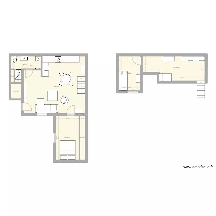 cours herbouville sdb. Plan de 