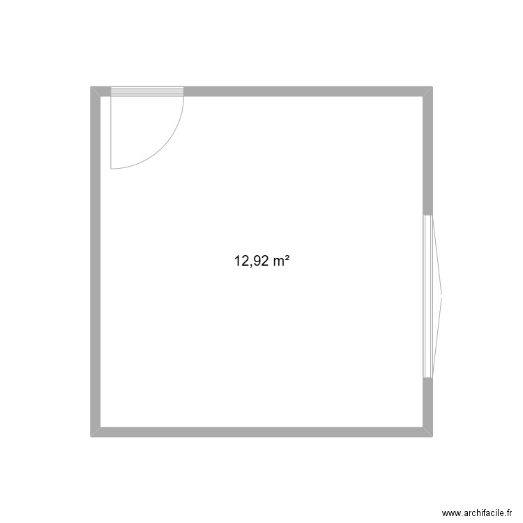 Legrand - chambre Tapha - Fâches Thumesnil. Plan de 0 pièce et 0 m2