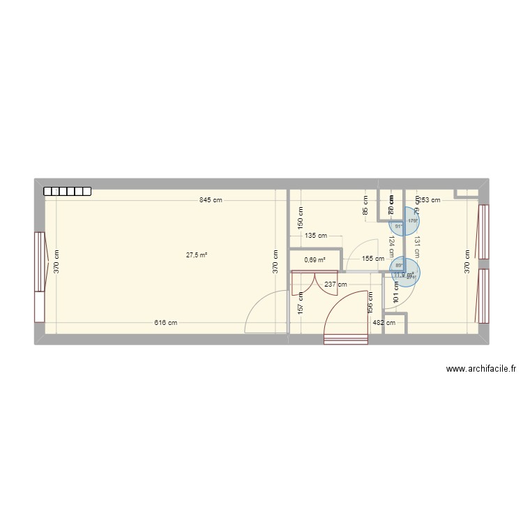 51 Cardinet définitif avant. Plan de 0 pièce et 0 m2