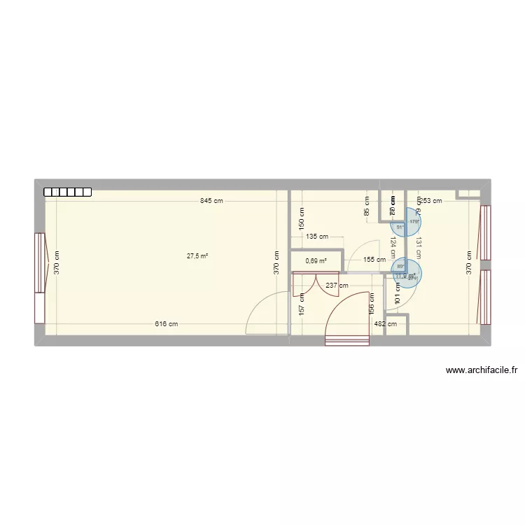 51 Cardinet d&eacute;finitif avant. Plan de 