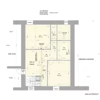 Remise &agrave; jour dimensions 1er Niveau S 53.36m2*