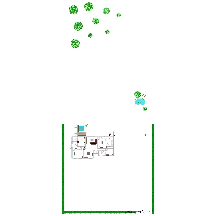 Compact 145. Plan de 12 pièces et 151 m2