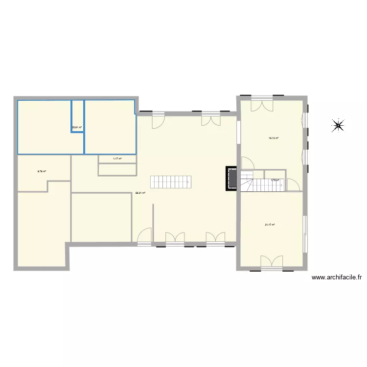 maison rdc. Plan de maison rdc. Plan de