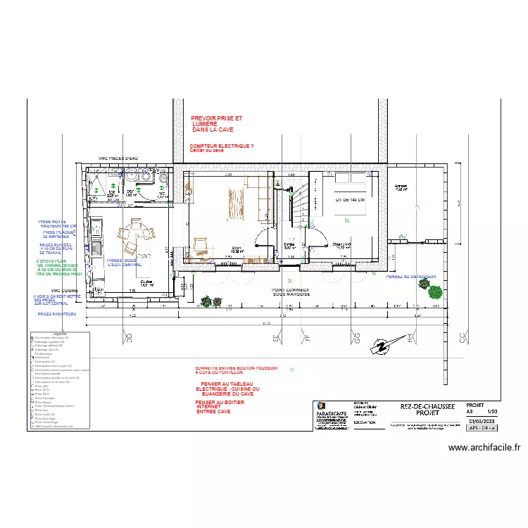 BODINET LA PALLICE RDC ELEC. Plan de BODINET LA PALLICE RDC ELEC. Plan de