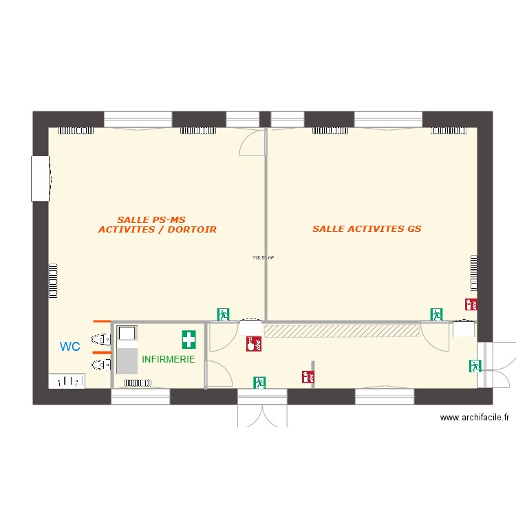 busserolles BIS. Plan de 0 pièce et 0 m2