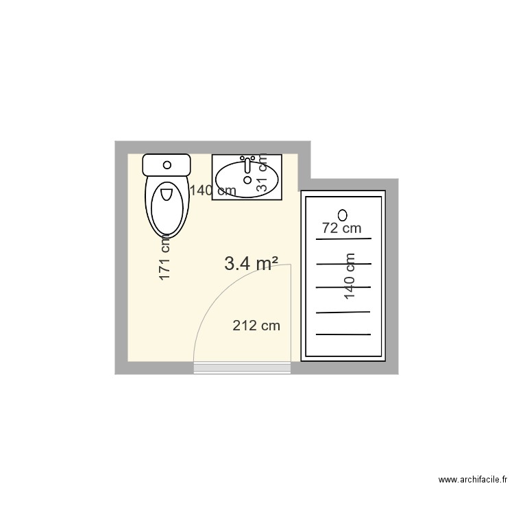 DOLIGE J MARIE . Plan de 0 pièce et 0 m2