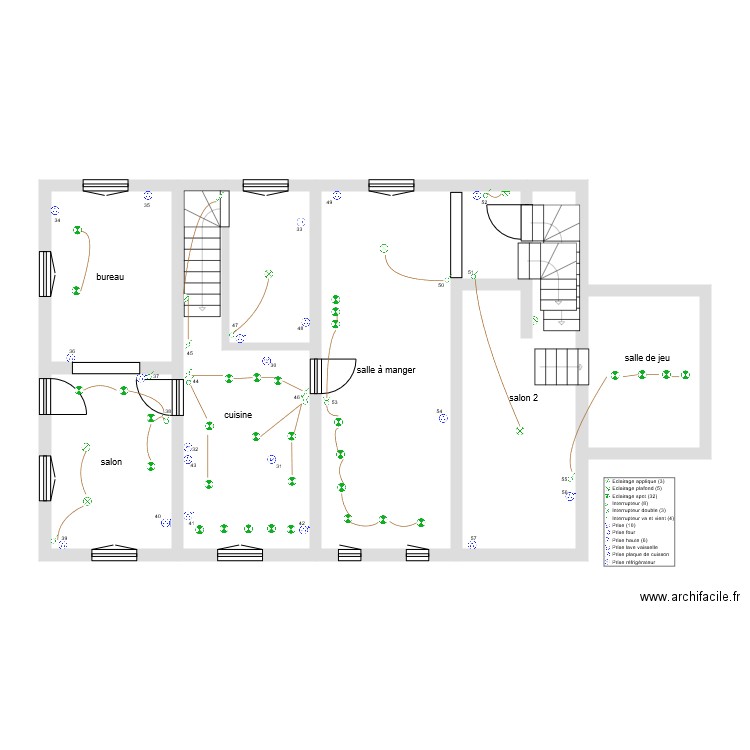 logement taintrux Etage. Plan de 0 pièce et 0 m2