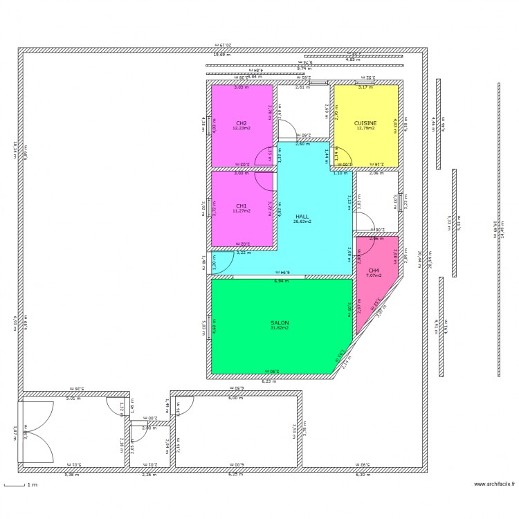 Maison de campagne BJA2. Plan de 0 pièce et 0 m2