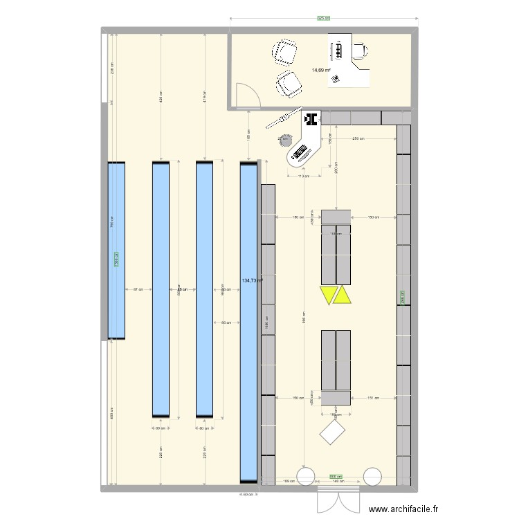 Nord Agri Busigny. Plan de 0 pièce et 0 m2