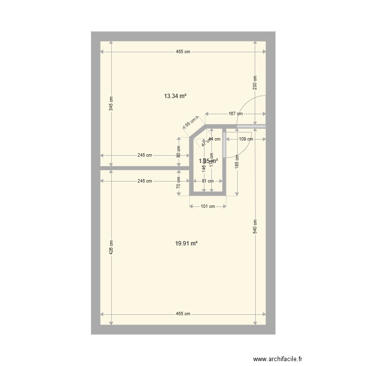 Constance de Sinety. Plan de 0 pièce et 0 m2