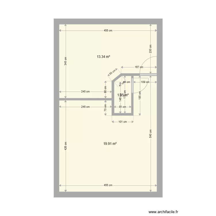 Constance de Sinety. Plan de 