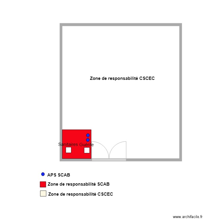 Zone de responsabilité CSCEC KINTELE. Plan de 0 pièce et 0 m2