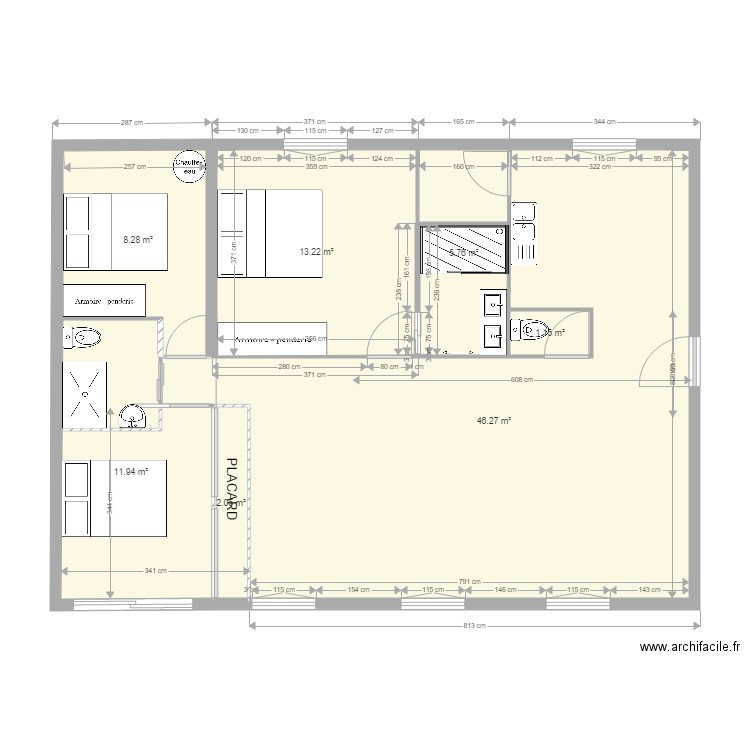 LA PLANCHE 3. Plan de 0 pièce et 0 m2