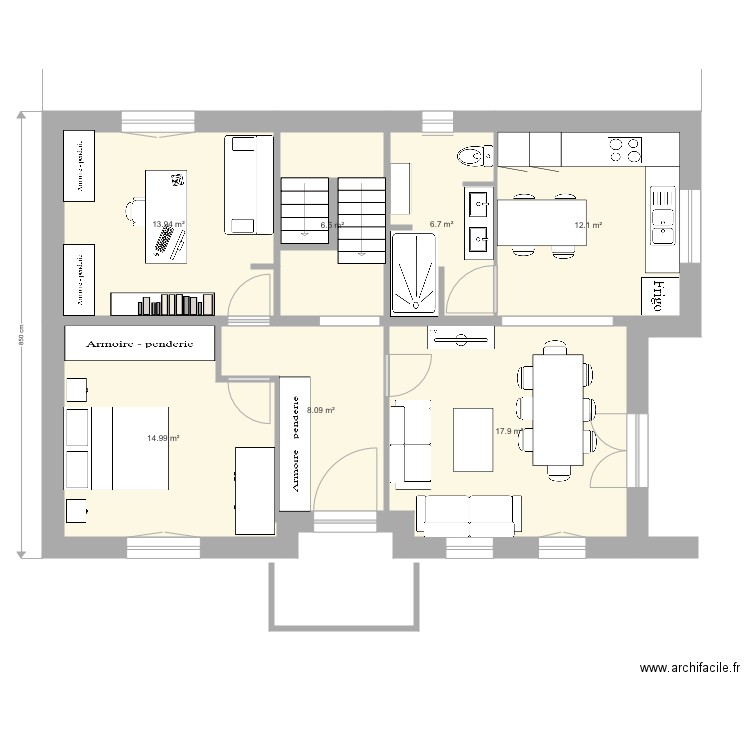 Maison PAPA et MAMAN noel. Plan de 0 pièce et 0 m2