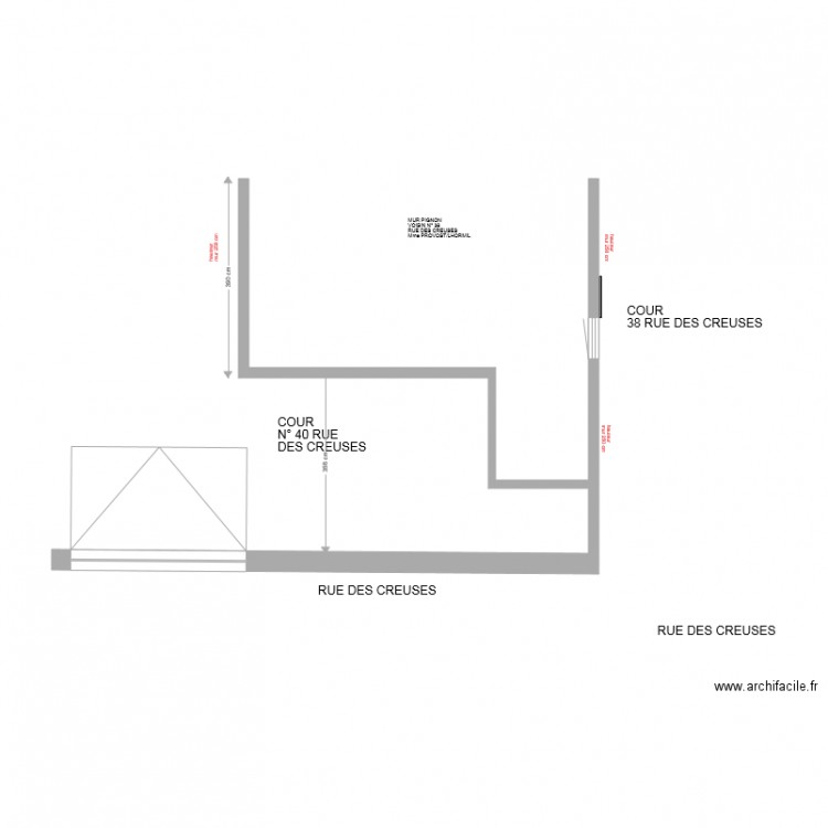 PROJET RDC surface au sol. Plan de 0 pièce et 0 m2