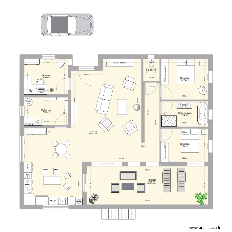 BERNADETTE 1. Plan de 0 pièce et 0 m2
