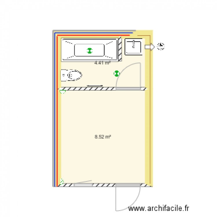 plan4 sous sol. Plan de 0 pièce et 0 m2