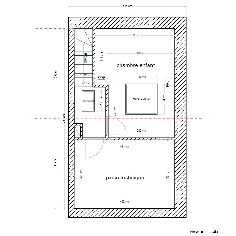 futur ouvertures comble humblet. Plan de 0 pièce et 0 m2