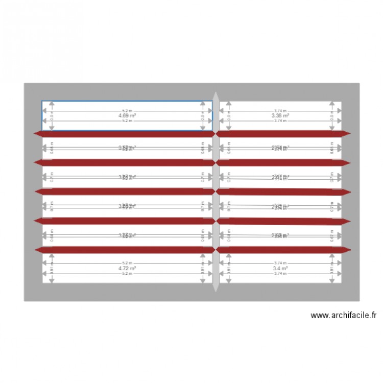 toiture. Plan de 0 pièce et 0 m2