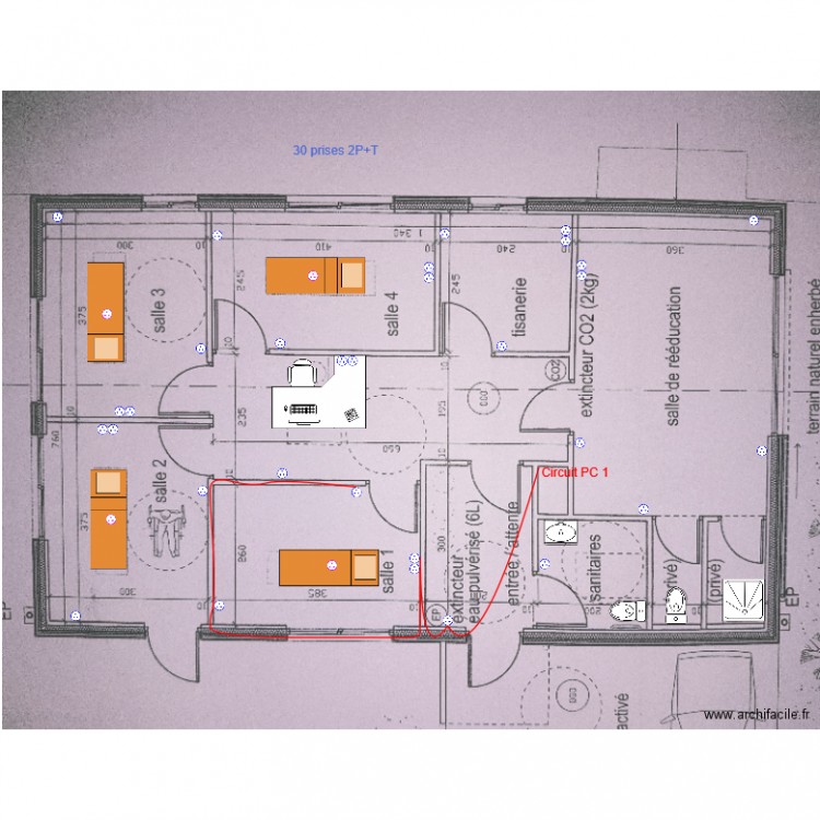 Collin  circuit PC 1. Plan de 0 pièce et 0 m2